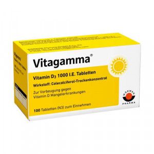 VITAGAMMA Vitamin D3 1.000 I.E. Tabletten