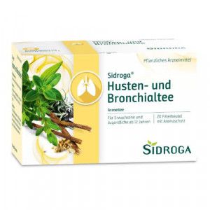 SIDROGA Husten- und Bronchialtee Filterbeutel