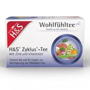 H&S Zyklus-Tee mit Zink und Vitaminen Filterbeutel